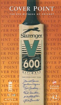 Cover Point Cricket #42 Autumn 2000 120 Mins (color) PAL VHS